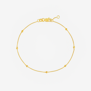 Beaded Bracelet Cable Chain