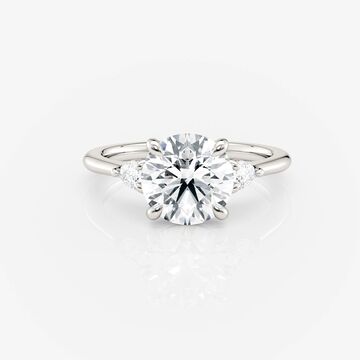 Evelyn 3-Stone Engagement Ring