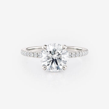 Maria Pave Engagement Ring