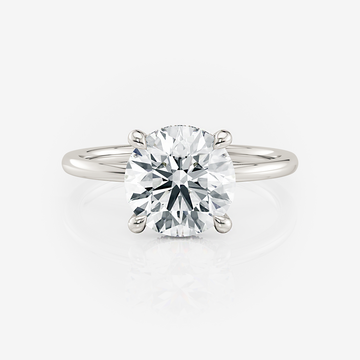 Pauline Pave Basket Engagement Ring