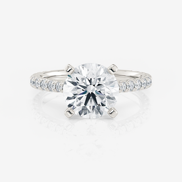 Madison Cathedral Diamond Engagement Ring